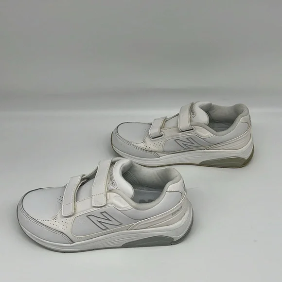 New Balance 928 Women's Hook and Loop White Leather Walking Comfort Shoe 6 - Picture 6 of 12